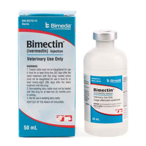 Picture of BIMECTIN (Ivermectin) INJECTION - 50ml