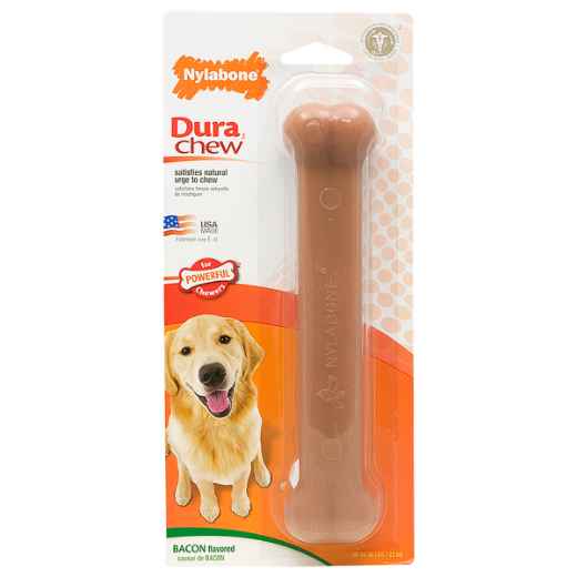 Picture of NYLABONE DURACHEW BACON BONE (NB104) - Giant