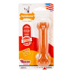Picture of NYLABONE DURACHEW BACON BONE (NB102) - Regular
