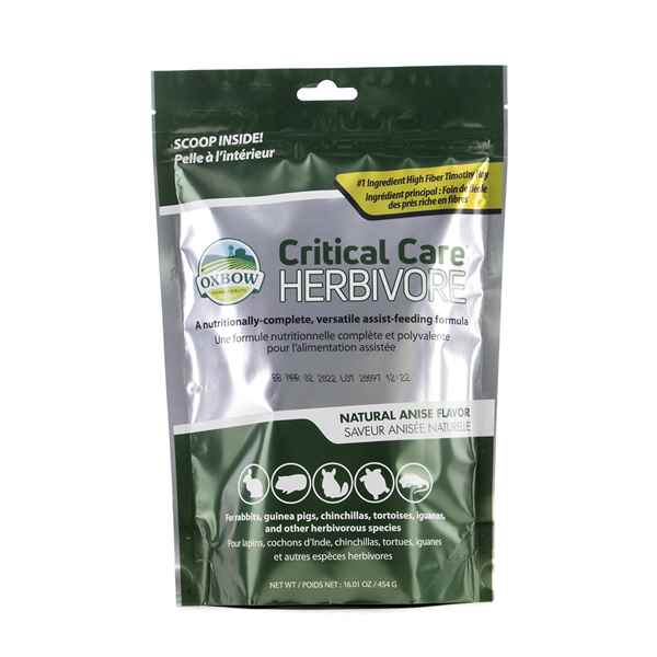 Picture of OXBOW CRITICAL CARE HERBIVORE Anise Flavour - 16.01oz/454g