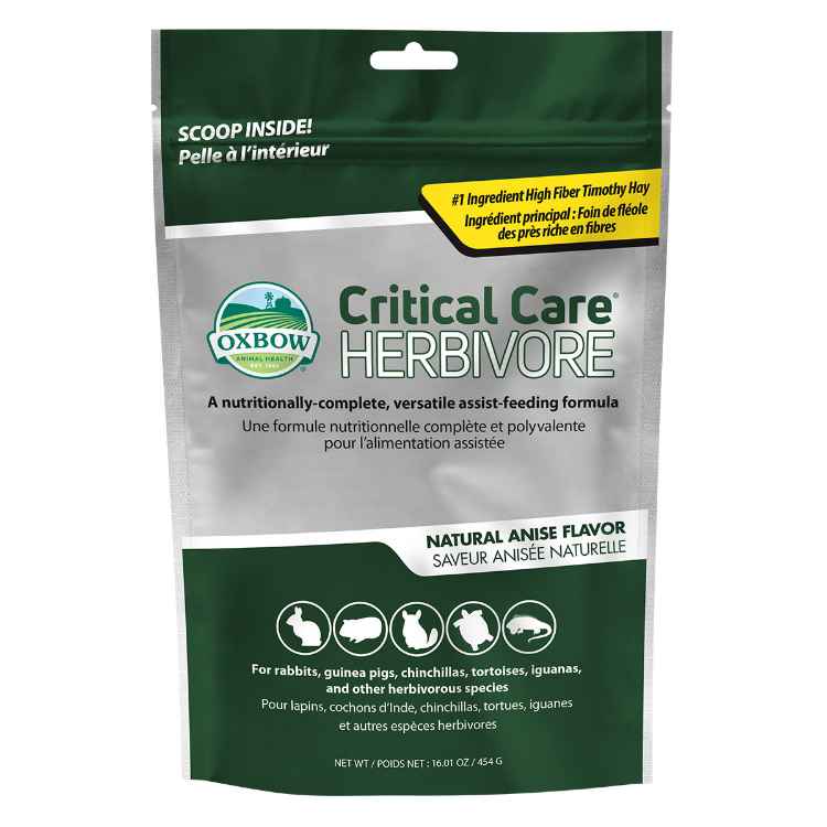 Picture of OXBOW CRITICAL CARE HERBIVORE Anise Flavour - 16.01oz/454g