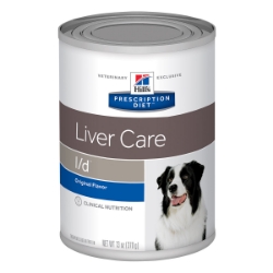 Picture of Hills Prescription L/D (Liver Care) Wet Dog Food – 12x370g Cans