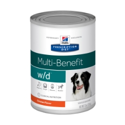 Picture of Hills Prescription Diet W/D Weight Loss Multi Benefit Multi Benefit Wet Dog Food- 12x370g Cans