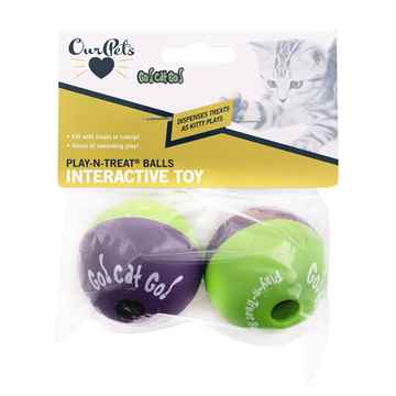 Picture of TOY CAT Play-N-Treat Ball - 2/pk
