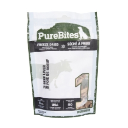 Picture of PUREBITES Freeze Dried Raw Beef Liver Dog Treat/Food Topper - 2.0oz/57g