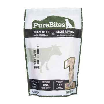 Show details for TREAT PUREBITES CANINE Beef Liver -  4.2oz / 120g Picture of TREAT PUREBITES CANINE Beef Liver -  4.2oz / 120g