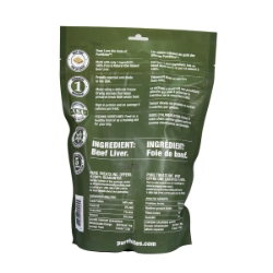 Picture of PUREBITES Freeze Dried Raw Beef Liver Dog Treat/Food Topper - 16.6oz/470g