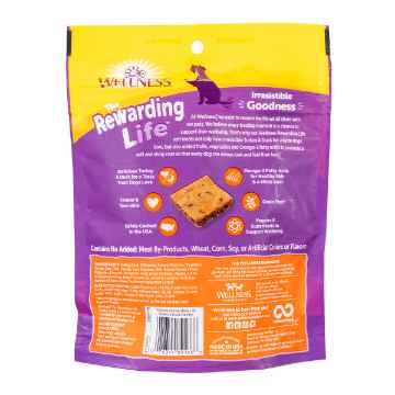 Show details for TREAT WELLBITES REWARDING LIFE Turkey & Duck - 6oz / 170g Picture of TREAT WELLBITES REWARDING LIFE Turkey & Duck - 6oz / 170g