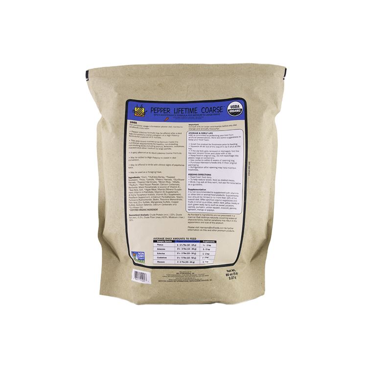 Picture of AVIAN PEPPER LIFETIME FORMULA COARSE - 5lb(HARRISON)(su6)