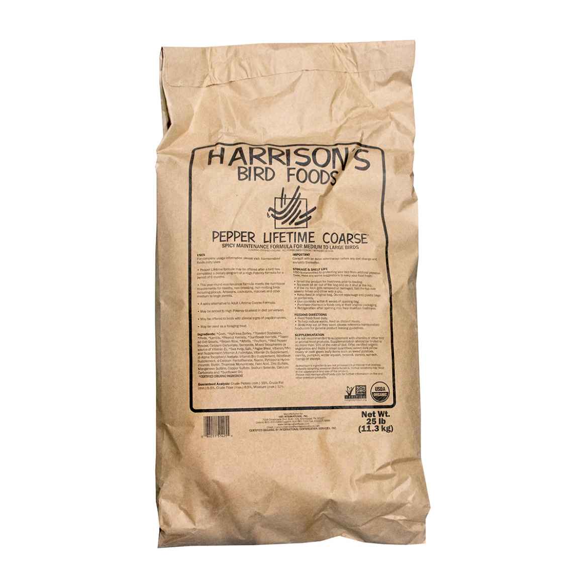 Picture of AVIAN PEPPER LIFE TIME FORMULA COARSE - 25lb(HARRISON)