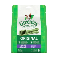 Picture of GREENIES Original Dog Dental Treats Large Size –  8/bag, 12oz bag