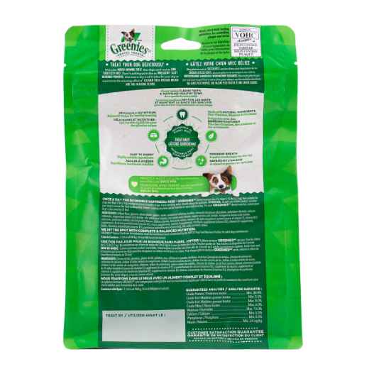 Picture of GREENIE CANINE DENTAL TREAT ORIGINAL 12oz  PAK Teenie - 43/bag