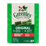 Picture of GREENIE CANINE DENTAL TREAT ORIGINAL 27oz MONSTER PAK Regular - 27/tub