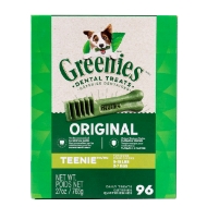 Picture of GREENIE CANINE DENTAL TREAT ORIGINAL 27oz MONSTER PAK Teenie - 96/tub