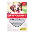 Picture of K9 ADVANTIX II RED 4 x 2.5ml DOGS 11kg - 25kg (su12)