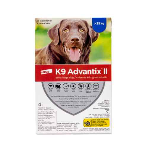 Picture of K9 ADVANTIX II CANINE DOG OVER 25kg - 4's  (su12)