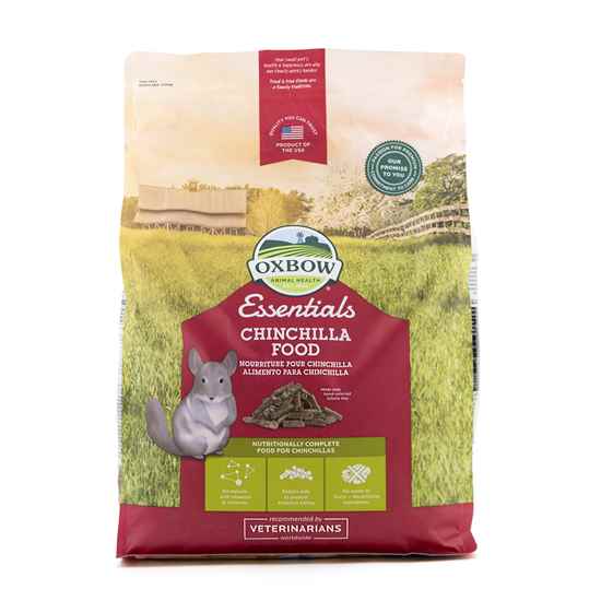 Picture of OXBOW ESSENTIALS ADULT CHINCHILLA FOOD  - 4.53kg / 10lb