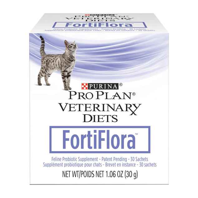Picture of Purina Pro Plan Fortiflora Fortiflora Probiotic Veterinary Supplement for Cats – 30 Sachets