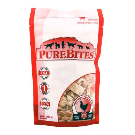 Picture of TREAT PUREBITES CANINE Chicken Breast - 3oz / 85g