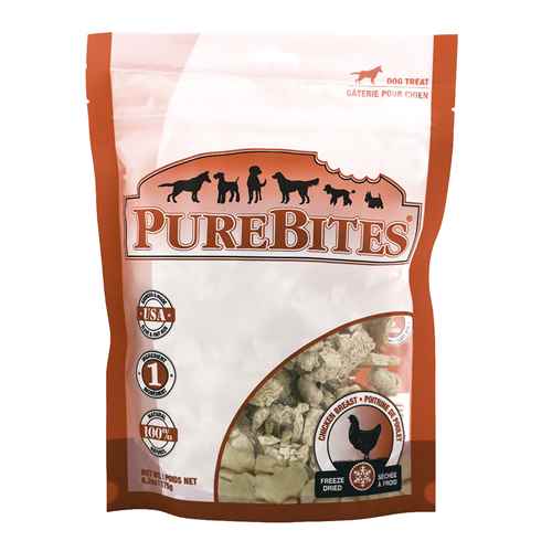 Picture of TREAT PUREBITES CANINE Chicken Breast - 6.2oz / 175g