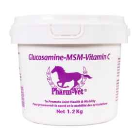 Show details for GLUCOSAMINE MSM VIT C POWDER - 1.2kg Picture of GLUCOSAMINE MSM VIT C POWDER - 1.2kg
