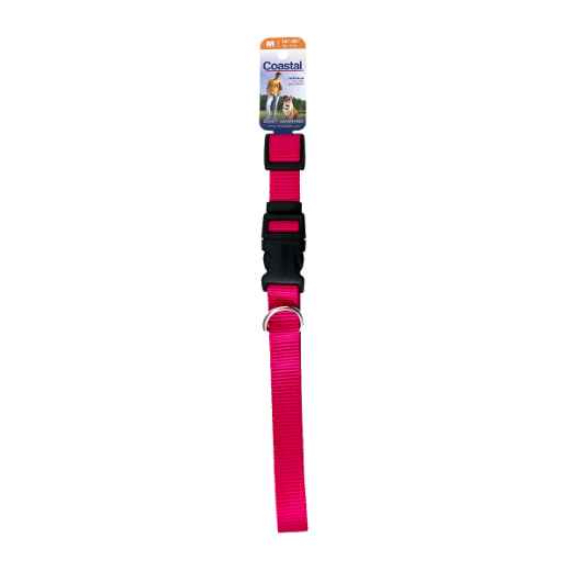 Picture of COLLAR CANINE COASTAL TUFF Adj 14-20in x 3/4in - Pink Flamingo