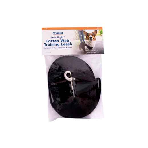 Picture of LEAD CANINE TRAINING WEB Coastal 5/8in x 15ft - Black