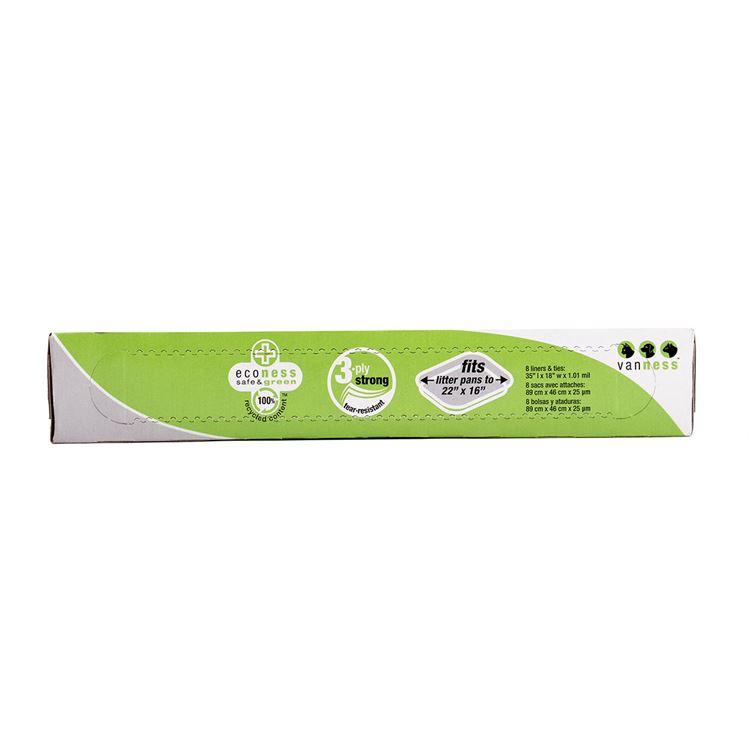 Picture of CAT LITTER BOX Van Ness LINERS Giant - 8/box