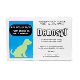 Show details for DENOSYL TABLETS for MEDIUM DOGS 225mg - 30s Picture of DENOSYL TABLETS for MEDIUM DOGS 225mg - 30s