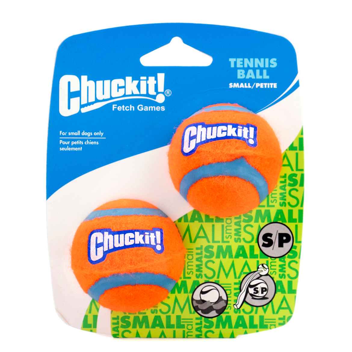 Picture of TOY DOG CHUCKIT MINI Replacement TENNIS BALLS - 2/pkg