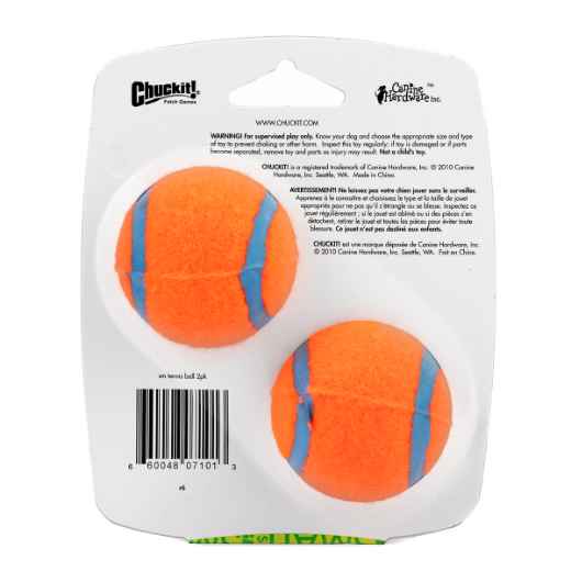 Picture of TOY DOG CHUCKIT MINI Replacement TENNIS BALLS - 2/pk