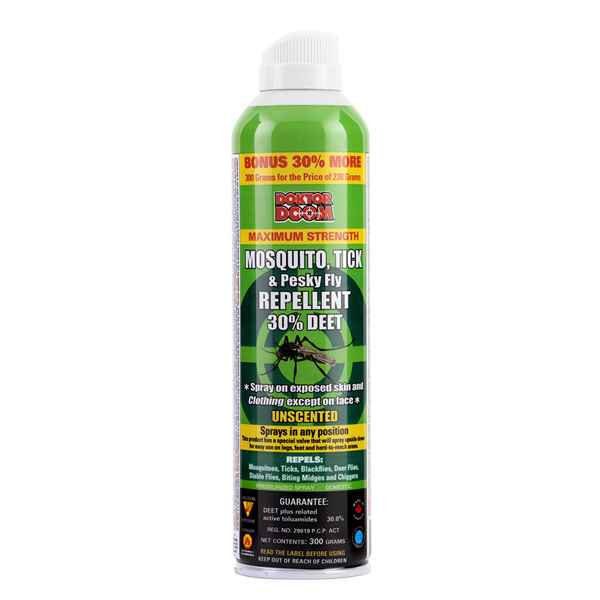 Picture of DOKTOR DOOM MAX STRENGTH  MOSQUITO TICK & FLY REPELLENT - 284g