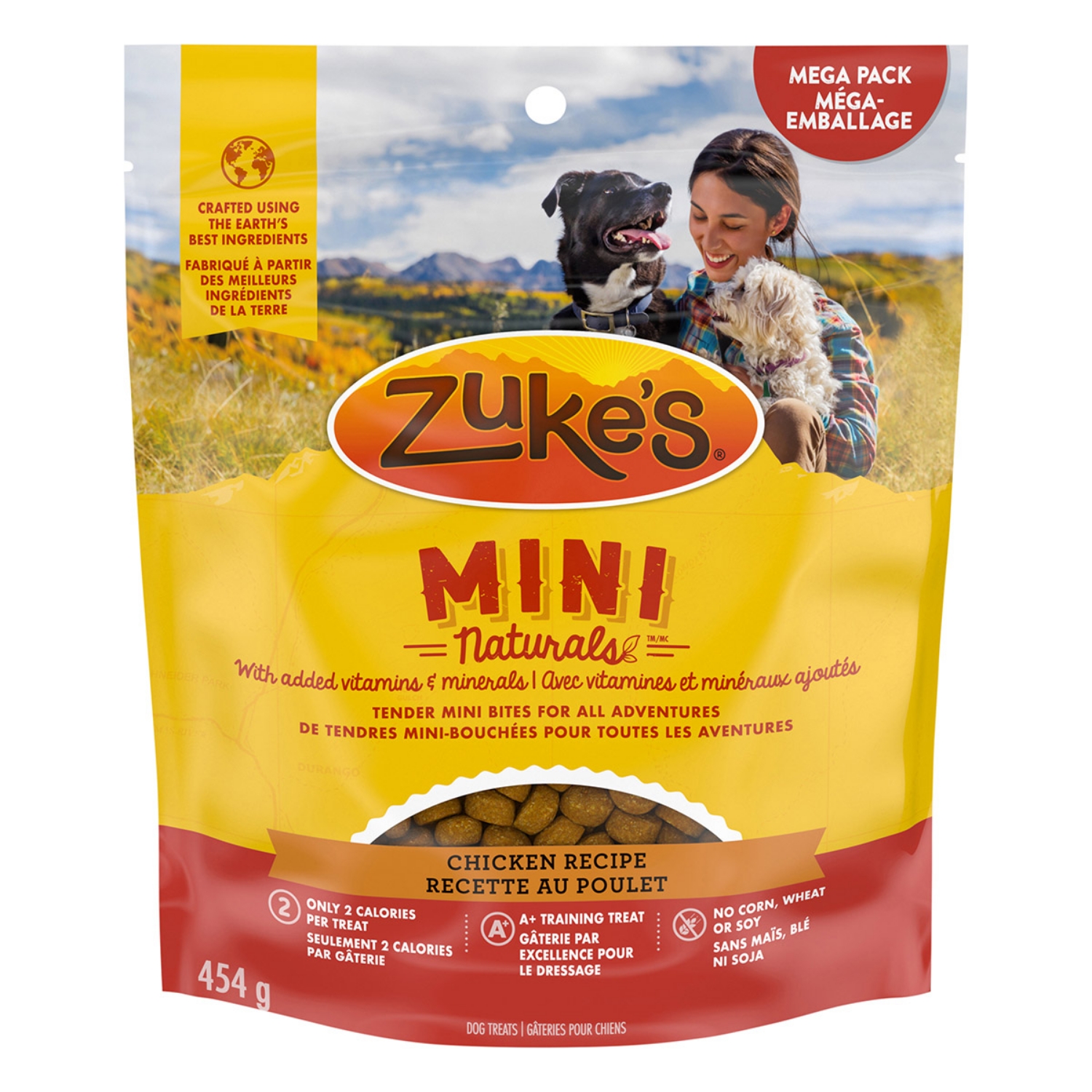 Picture of TREAT CANINE ZUKES MINI NATURALS Chicken - 16oz/454g