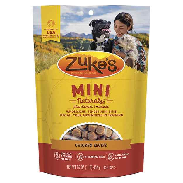 Picture of TREAT CANINE ZUKES MINI NATURALS Chicken - 16oz/454g