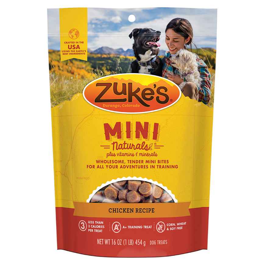 Picture of TREAT CANINE ZUKES MINI NATURALS Chicken - 16oz/454g