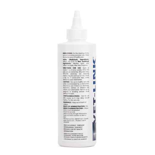 Picture of VET-LINK EAR CLEANSING SOLUTION APPLE - 250ml