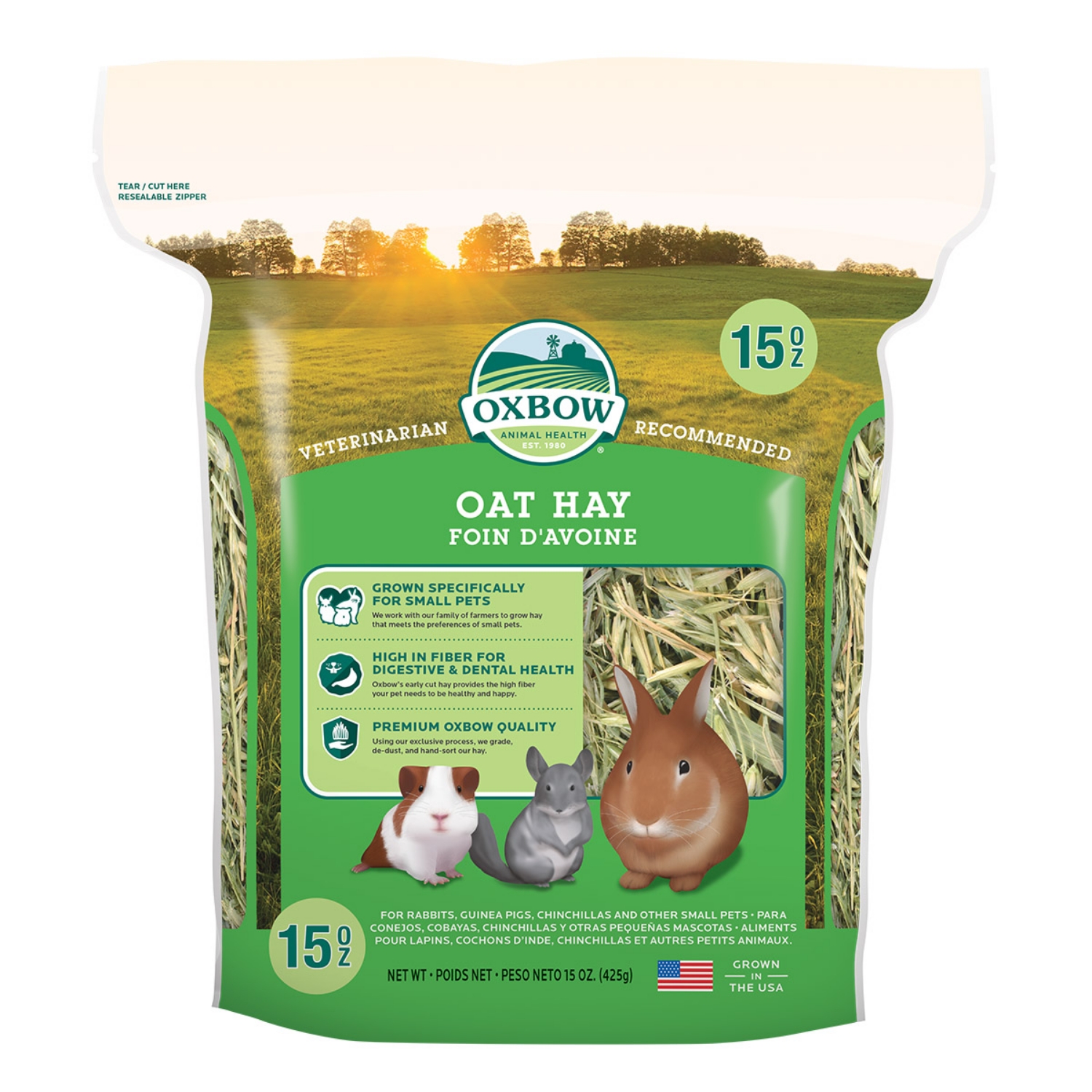 Picture of OXBOW OAT HAY - 15oz/425g
