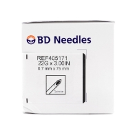 Picture of SPINAL NEEDLE QUINCKE 22g x 3in - 25s