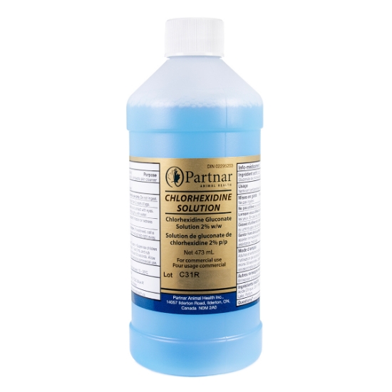 Picture of CHLORHEXIDINE 2% SOLUTION - 473ml