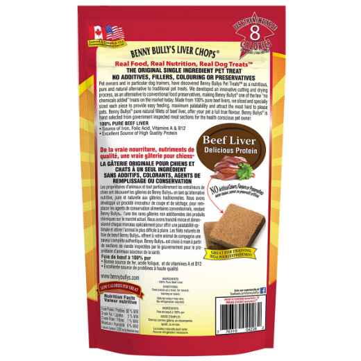 Picture of TREAT LIVER CHOPS Benny Bullys - 1.5kg/3.3lbs