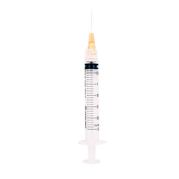 Picture of SYRINGE & NEEDLE SUR-VET 3cc LL 25g x 5/8in - 100's