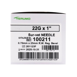 Picture of NEEDLE SUR-VET DISPOSABLE RW 22g x 1in - 100s