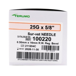 Picture of NEEDLE SUR-VET DISPOSABLE RW 25g x 5/8in - 100s