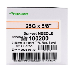 Picture of NEEDLE SUR-VET DISPOSABLE UTW 25g x 5/8in - 100's
