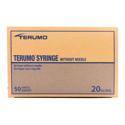 Picture of SYRINGE TERUMO 20cc LUER LOCK TIP - 50s