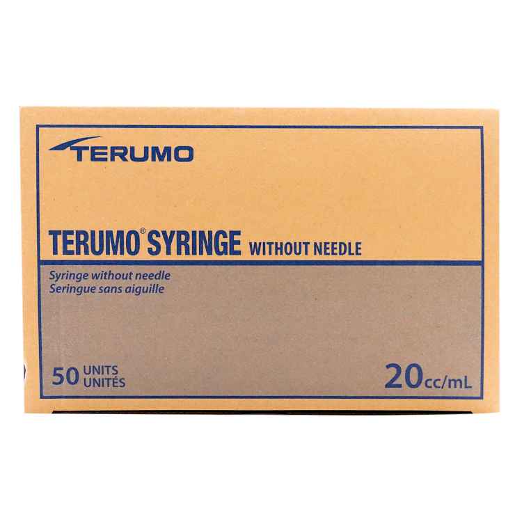 Picture of SYRINGE TERUMO 20cc ECCENTRIC TIP - 50s 