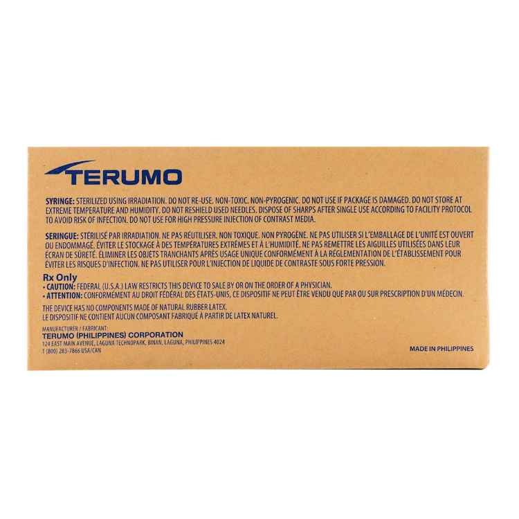 Picture of SYRINGE TERUMO 20cc ECCENTRIC TIP - 50s 