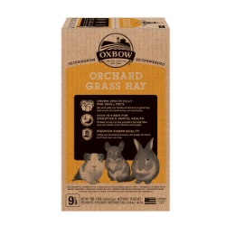Picture of OXBOW Orchard Grass Hay For Small Animal Pets - 9lb/4.08kg Bulk Package