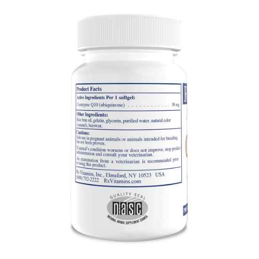 Picture of RX VITAMINS CoQ10 30 SOFT GEL CAPSULES - 30s