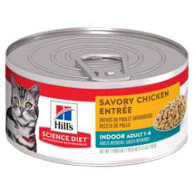 Show details for FELINE SCIENCE DIET INDOOR CAT CHICKEN - 24 x 156gm cans Picture of FELINE SCIENCE DIET INDOOR CAT CHICKEN - 24 x 156gm cans